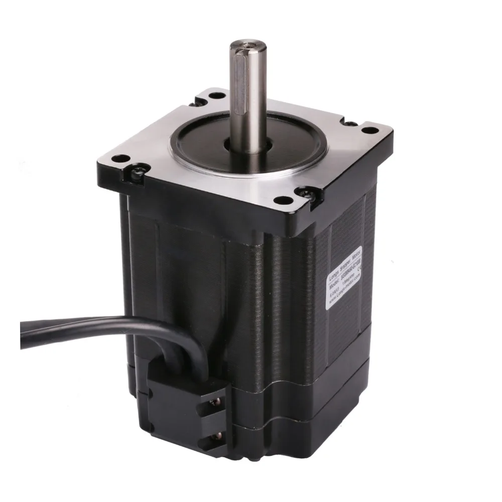 Длинный двигатель NEMA34 34SSM9460 EC1000 шаговый с замкнутым контуром 121 мм 1062 Н · м вал