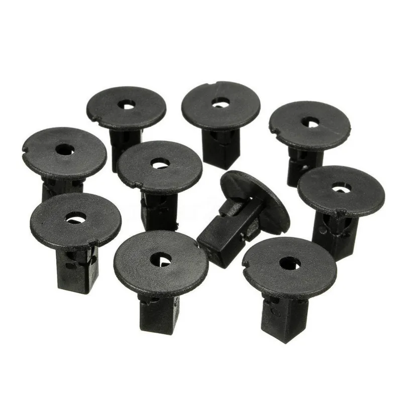 50 шт. автомобиль 9 мм бампер крыло лайнер фиксатор клип винтовая заклепка втулка