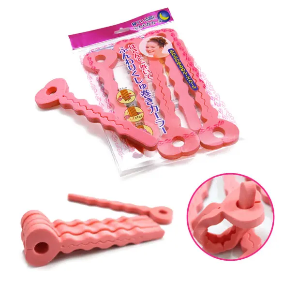 6 шт. волшебные роликовые губки для завивки волос новые бигуди ролики женщин|sponge