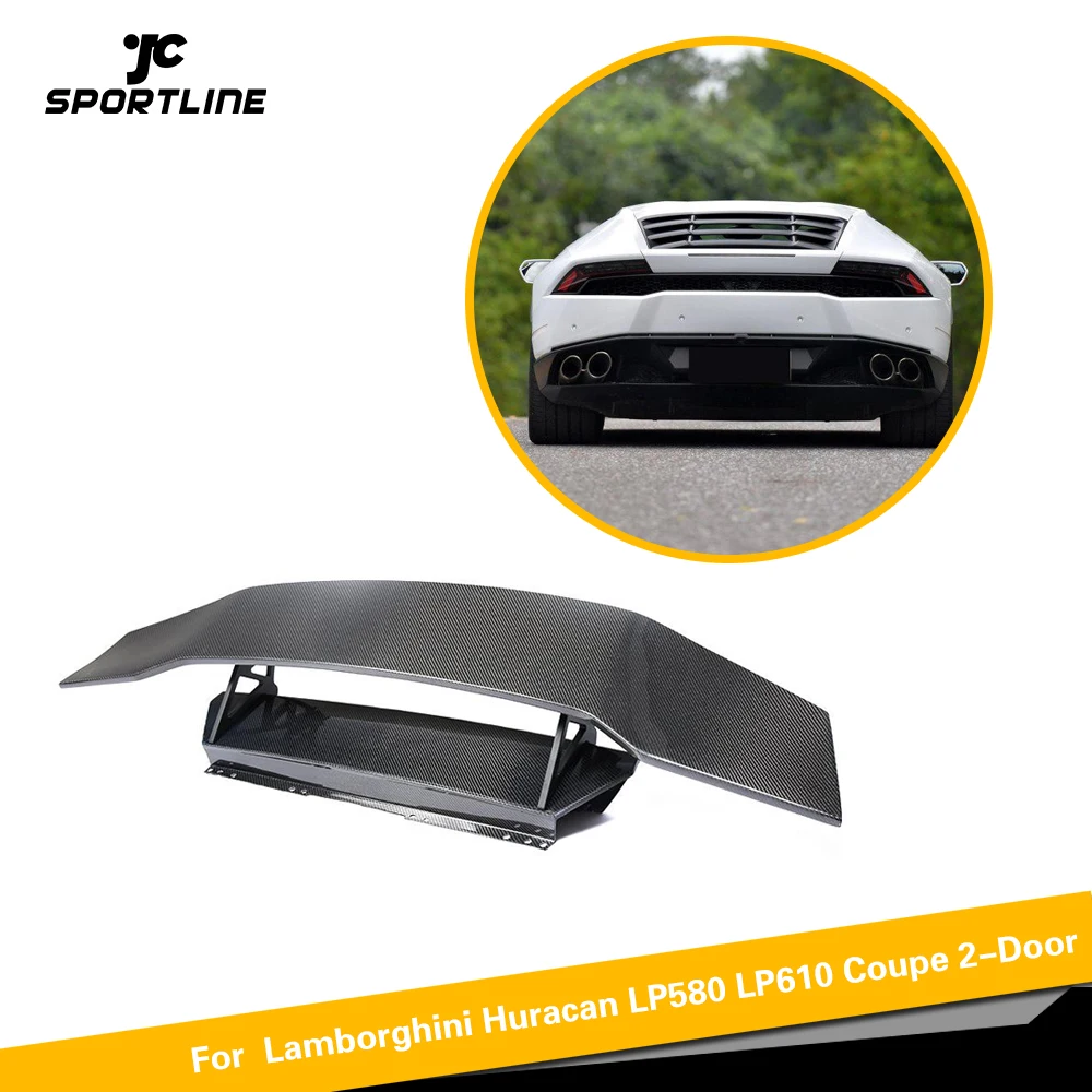 Высококачественный задний спойлер из углеродного волокна Tunk для Lamborghini Huracan LP580