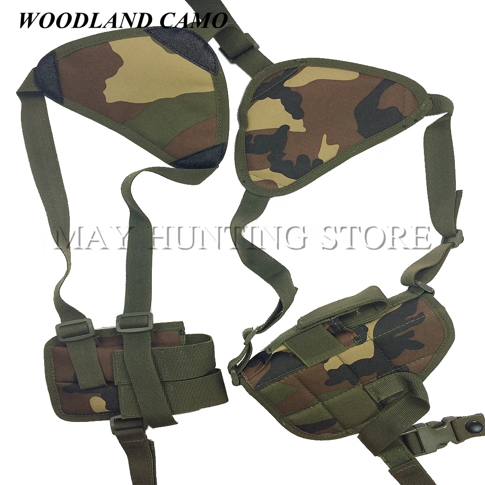 Регулируемый тактический наплечный кобура для пистолета двойная скрытая под