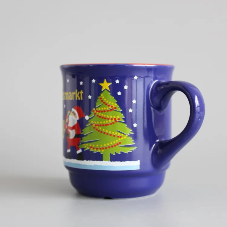 Германия Санта Клаус Christma дерево Керамика чашки воды молоко чашки путешествия Сувениры кружки Офис посуда творческий подарок