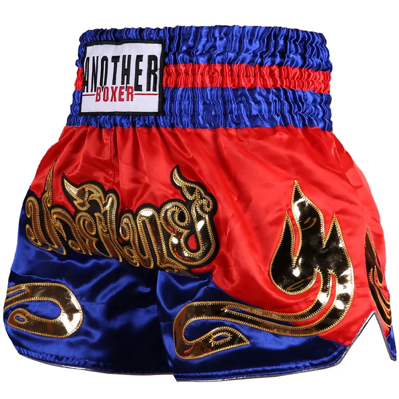 

New Pretty Boxing Shorts Men Kick Mma Muay Thai Shorts Fight Grappling Trunks Children Kickboxing Training Fitness