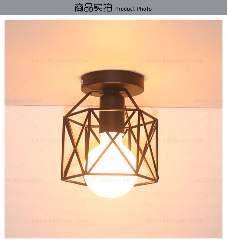 1 шт. Американская страна поглощает купольный светильник в скандинавском стиле