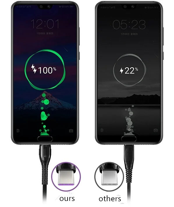 5A кабель Lightning для Iphone Xr 7 8 USB кабель для Mirco Тип C кабель для S9 S8 Note 9 Быстрый USB микро зарядный кабель шнур