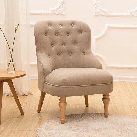 Living Room Sofas Home Furniture solid wood fabric sofa chair single muebles recliner canape salon modern sale | Мебель