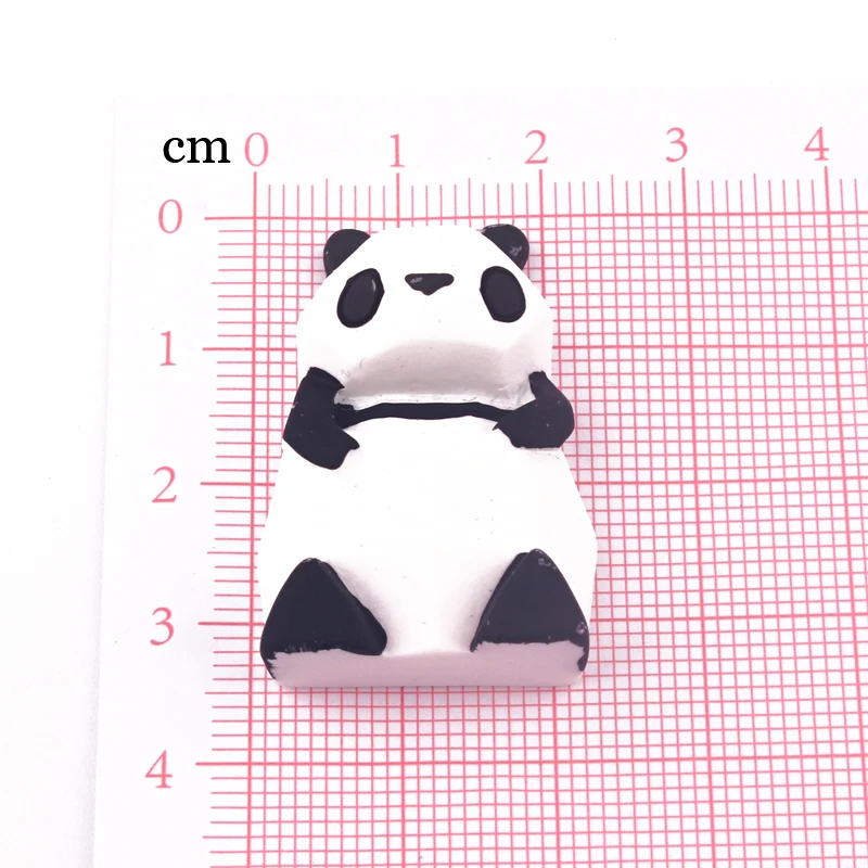 3 шт. очень милые оригами панда украшения из смолы нашивка брошь фурнитура Япония