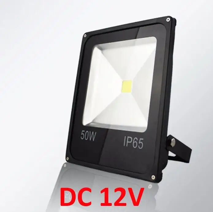Водонепроницаемый светодиодный прожектор 12 В постоянного тока 10 Вт 20 30 50 100