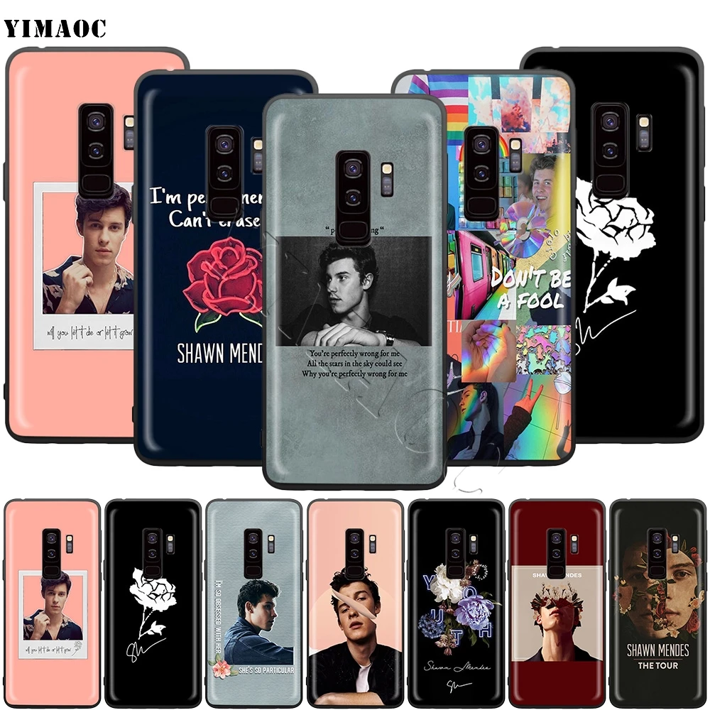Чехол YIMAOC Shawn Mendes The Tour для Samsung Galaxy A7 A8 A9 S10 J6 Plus A10 A20 A30 A40 A50 A60 A70 M10 M20 M30 M40|Бамперы| |