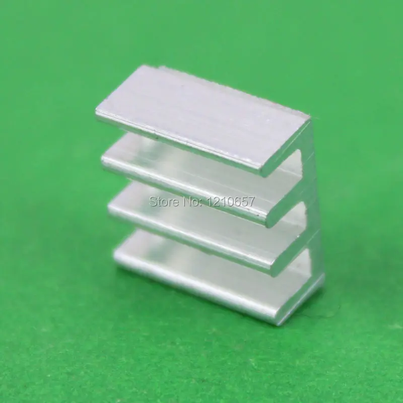 20 шт./партия алюминиевый радиатор IC светодиодный чип памяти охлаждающий кулер