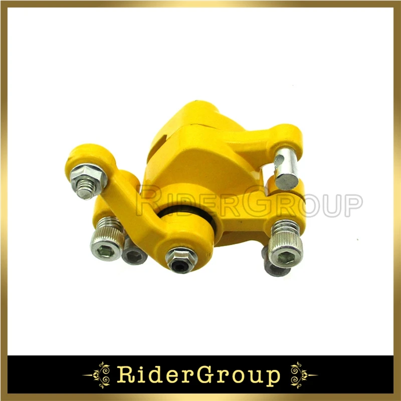 Желтые дисковые тормозные суппорты для Motovox MBX10 MBX11 MBX12 MM B80 Mini Bike|brake disc caliper|mini brake