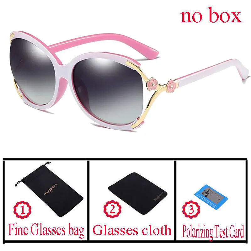Корейские Солнцезащитные очки женские поляризованные зеркальные