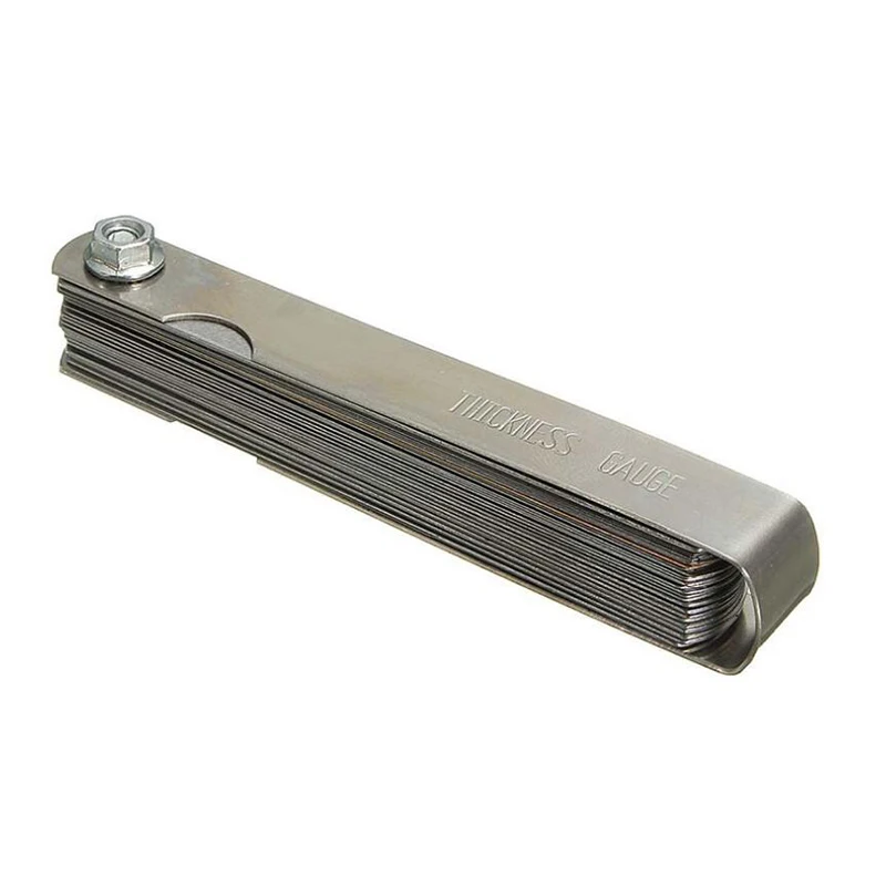 Prostormer 32 шт. в 1 Feeler Gauge Нержавеющая сталь складной gaugers измерительный инструмент мм