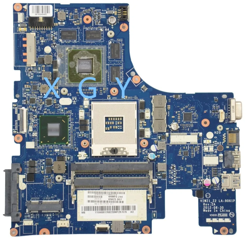 Для Lenovo Z500 материнская плата для ноутбука VIWZ1_Z2 LA-9063P GT740M 1 ГБ 90002865 100%