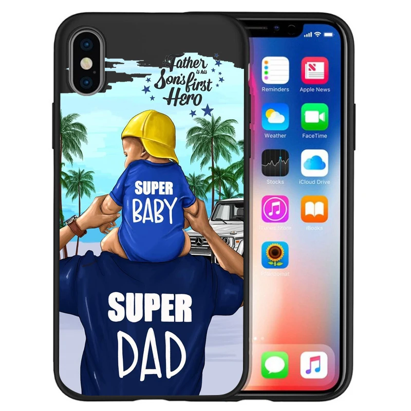 Чехол для iPhone X, модный, супер мама, девочка, для Iphone 5, 5S, 6, 6 S, 7, 8 Plus, X, XS, Max, XR, мягкий силиконовый чехол, Etui