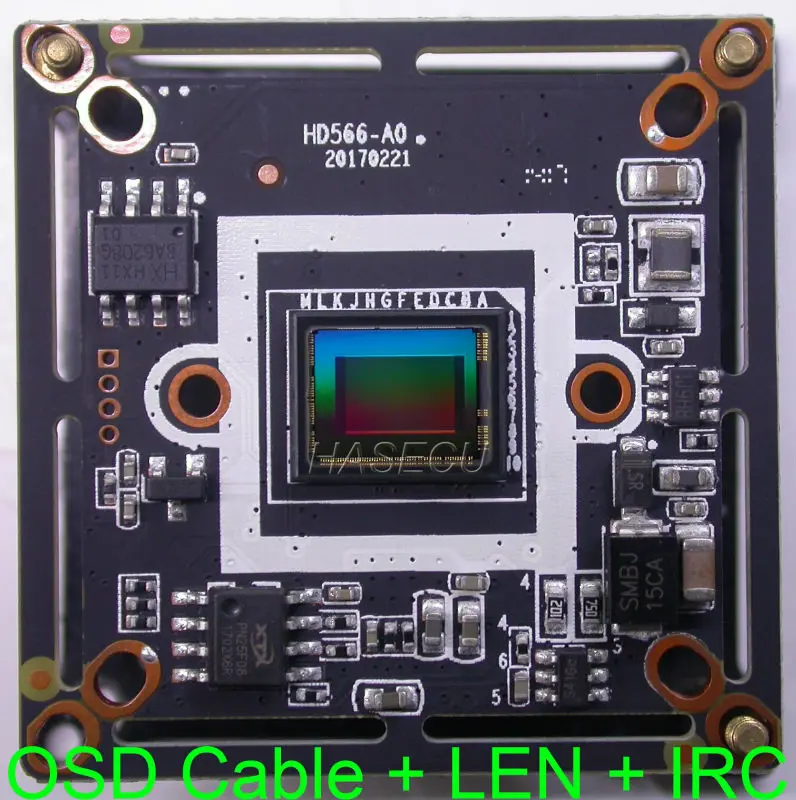 Плата модуля камеры видеонаблюдения FH8538 5 0 МП 4 AHD 1/2 9 дюйма IMX326 CMOS с кабелем OSD ИК