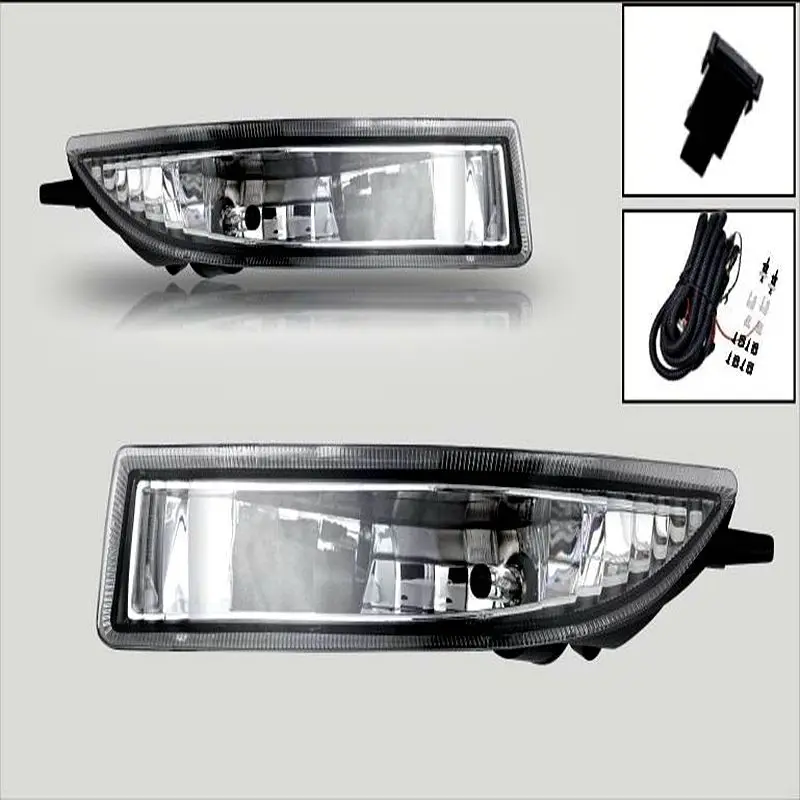 For Toyota Corolla fog light 2001 halogen fog lamp HB4 12V 51W with bulb with wiring kit and switch shipping free 6174