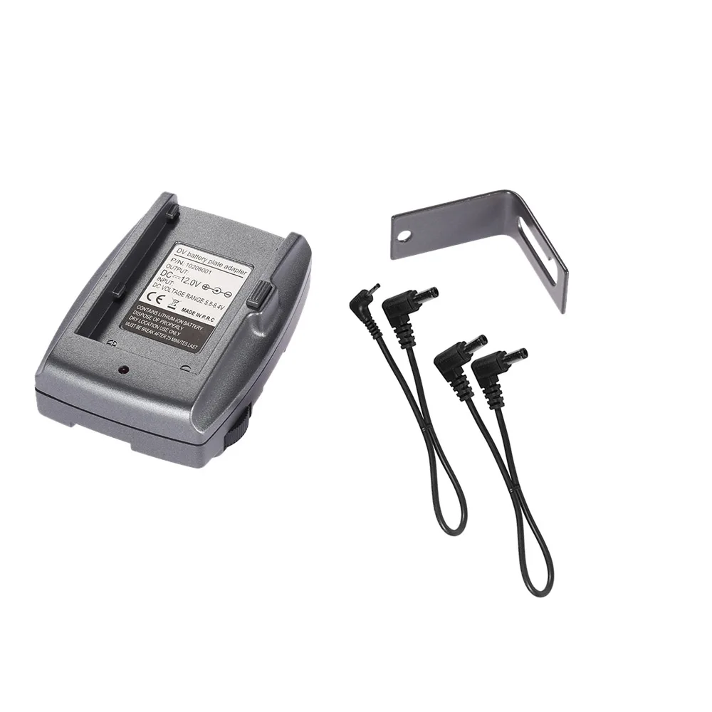 Пластина адаптера батареи для BMPC BMCC BMPCC для sony NP-F970 F750 F550 батарея с кабелями постоянного тока l-образный кронштейн