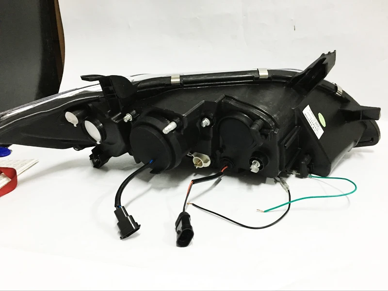 Для TOYOTA Camry светодиодный головной фонарь фары 2007 2008 2009 год с ксеноновыми дневными ходовыми огнями DRL поворотные огни