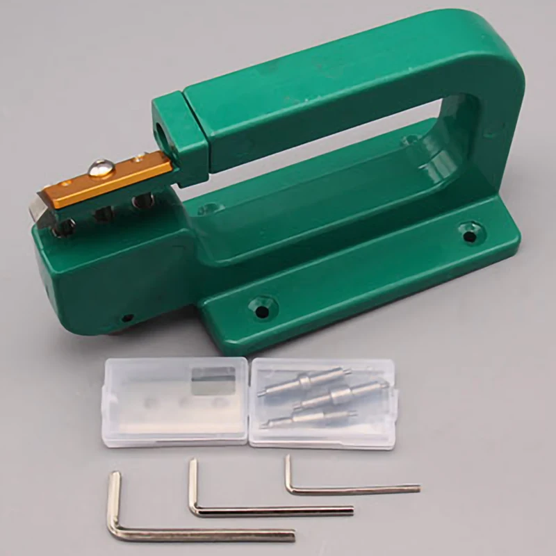 Quality Leather Craft Splitter Paring Peeling Machine Edge Cut Skiving Shovel DIY shovel skin Machine,leather splitter