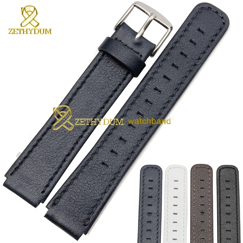 Умные наручные часы ремешок для часов из натуральной кожи шириной 18*15 мм