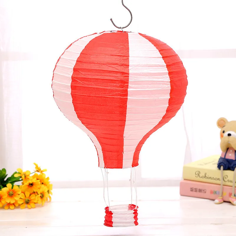 30*43 см Радужный воздушный шар бумажный фонарь Дети День рождения Свадьба