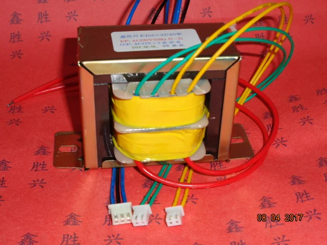 12V-0-12V 1.3A 10 в 0.5A 9 В трансформатор 220 вход 40VA EI66 * 32 фут мощность динамик |