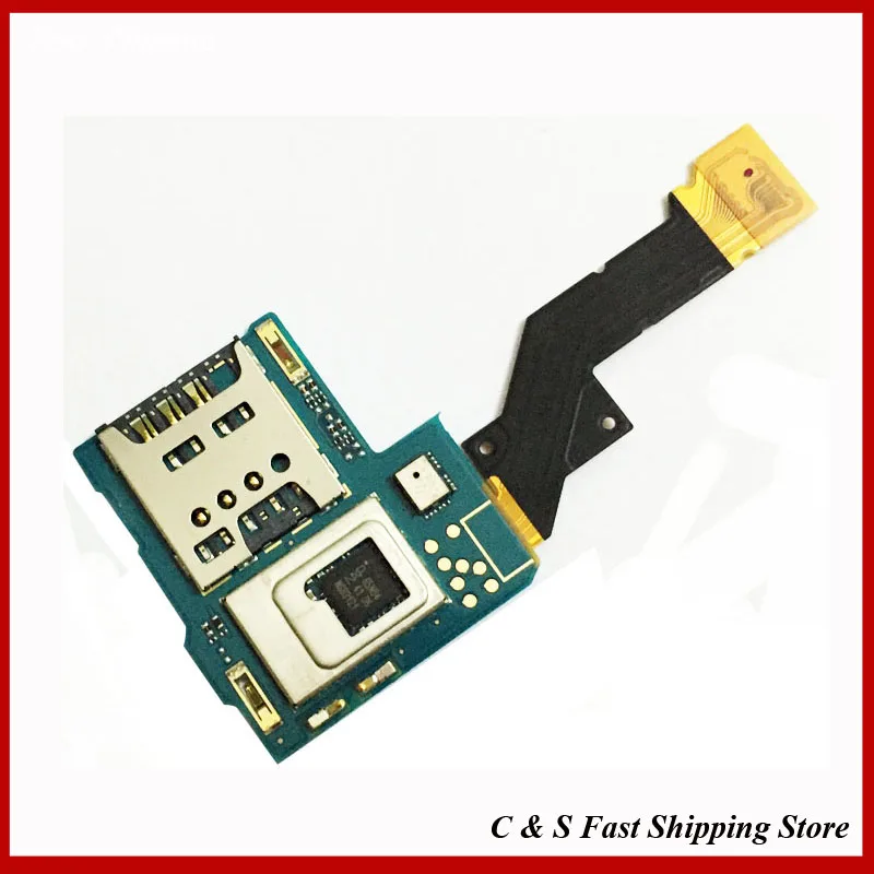 Новый Оригинальный Для Sony Xperia S LT26 LT26i SIM Card Reader Держатель Слот Лоток Flex Ленточный