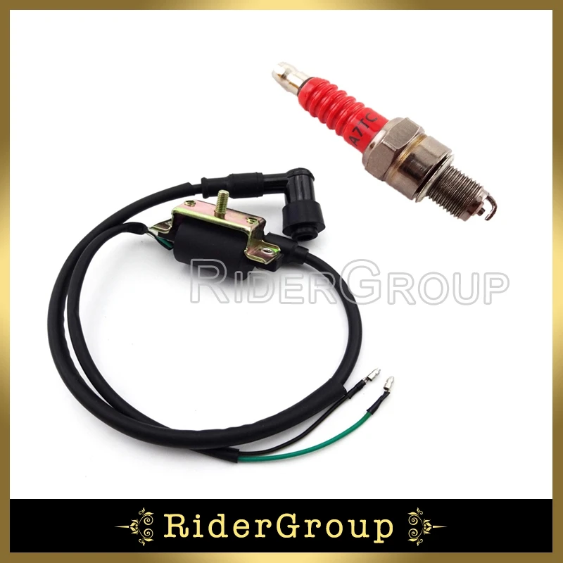 Катушка зажигания A7TC Свеча для двигателя 50 куб. См 70 90 110 125 | Автомобили и