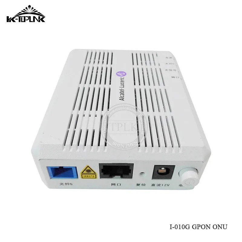 10 шт используется для Alcatel Работает с любым оператором I-010G GPON 1G + 1TEL ONU ONT модем