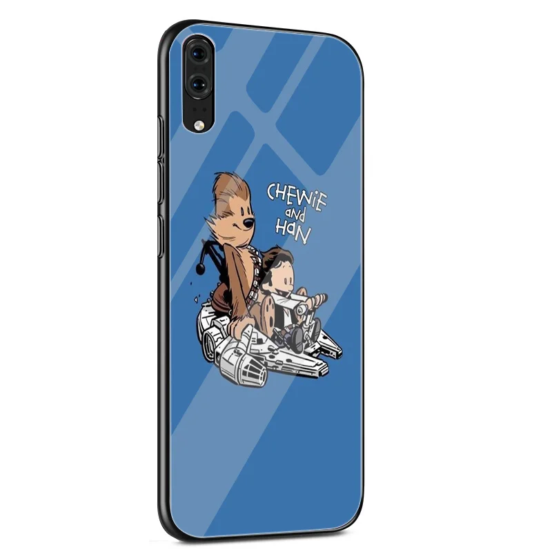 Стекло Desxz Star Wars Chewbacca для Huawei P10 P20 Pro P Smart Mate 10 20 Lite Y6 Y9 Honor 7A 8X 9 Cover|Чехлы-накладки| |
