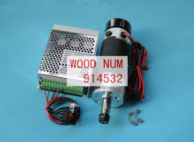 ER11 DC110V 600W гравировальный станок с воздушным охлаждением мотор шпинделя + 1 шт.