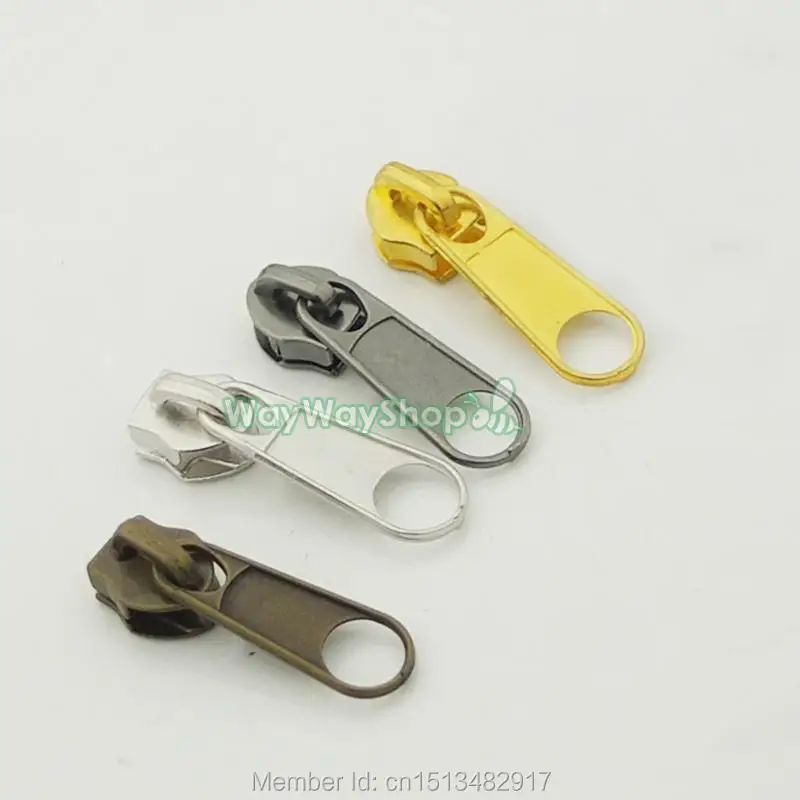 20 шт. ползунок на молнии #5 литой Съемник ZP22 для ремонта сменный комплект