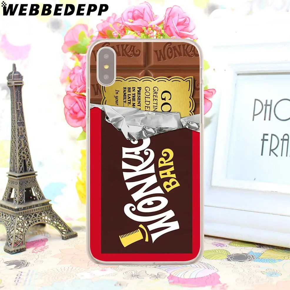 WEBBEDEPP Аленка бар с изображением шоколада wonka жесткий чехол для телефона для iPhone 4 4S 5C 5 5S SE 6 6S 7 8 Plus X XR XS 11 Pro Max задняя крышка - Цвет: 2