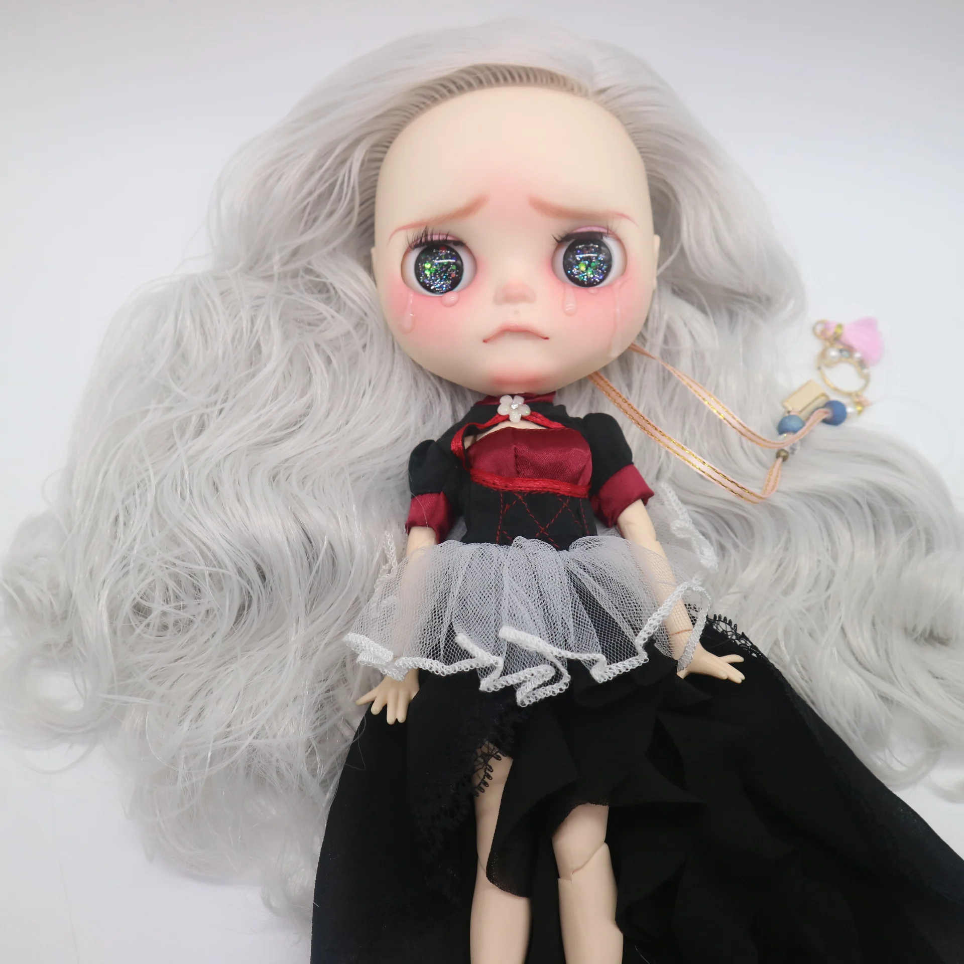 Кастомизация кукла Обнаженная шарнир тело blyth кукла-517 Sad girl