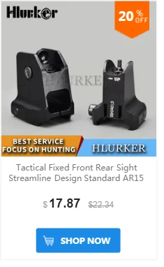 Hlurker Тактический 1,5-4x30 охотничий оптический прицел RMR Регулируемый Красный точечный прицел Зрительная труба для винтовки