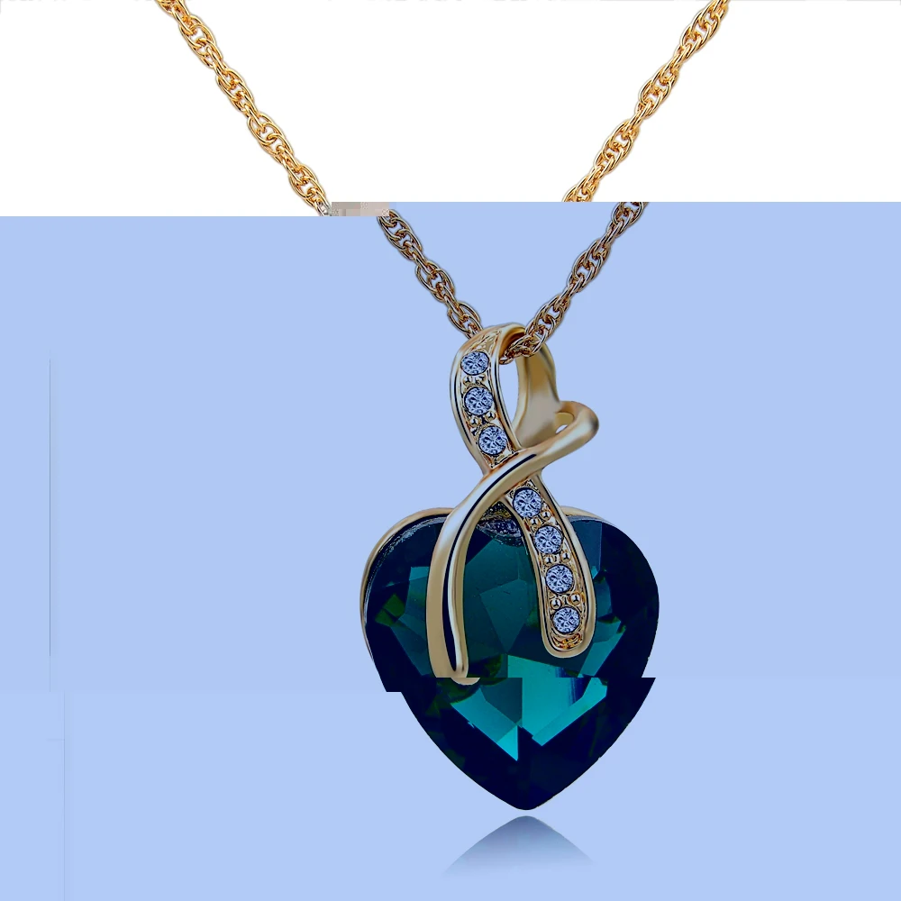 Женское Ожерелье с австрийскими кристаллами Szelam ювелирные подвески в форме