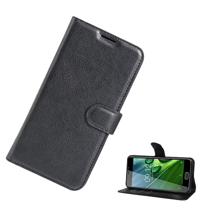 Для Acer Liquid Zest Z6 Плюс 5.5 дюймов Case Бумажник Стиль PU Leather For Стоять Функцию и Карты