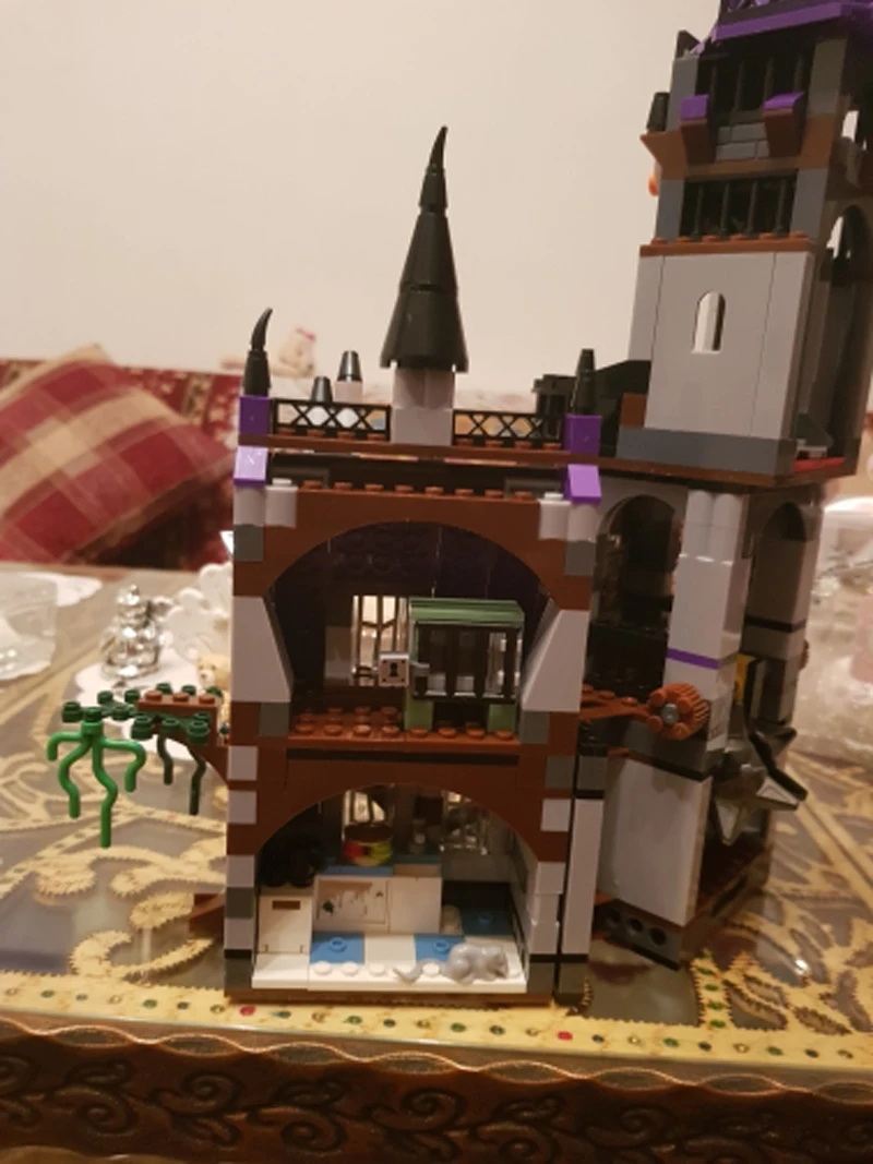 ESTELLE Mystery Mansion 75904 строительные блоки модель обучающая игрушка для детей BELA 10432 совместимая фигурка Скуби Ду легоед