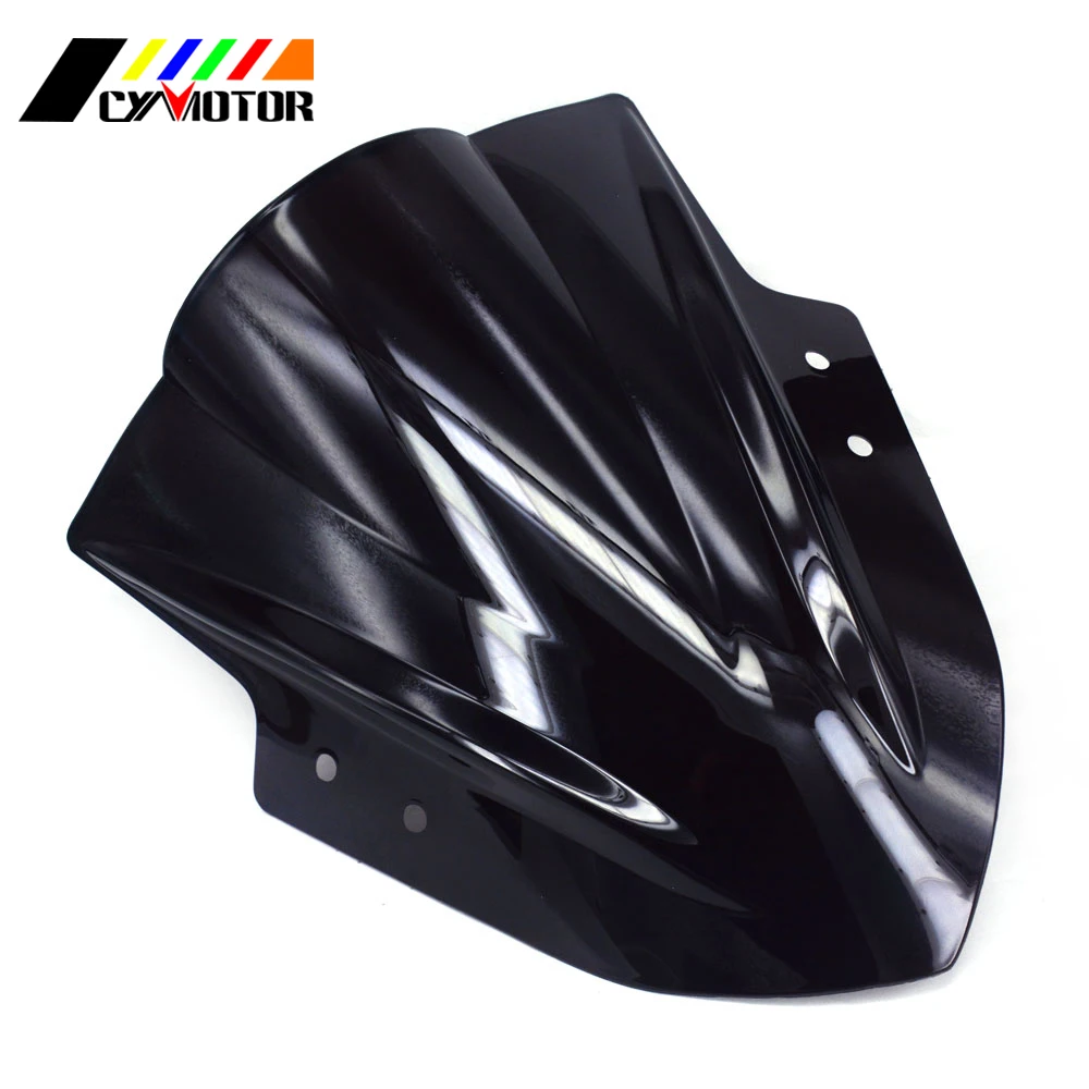 Лобовое стекло мотоциклетное черное для KAWASAKI NINJA EX 300 EX300 2013 2014 2015 2016 13 14 15 16|Полные
