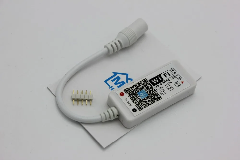 Миниатюрный контроллер для светодиодной ленты 5050 RGBW с wi fi|rgb controller|mini controllerwifi led |