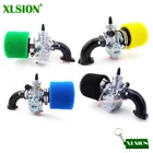 XLSION Molkt 26 мм Карбюратор Carb + 45 мм воздушный фильтр + Впускной трубопровод + прокладка для 125cc 140cc 150cc Lifan YX модели SSR и Pit Dirt Bike