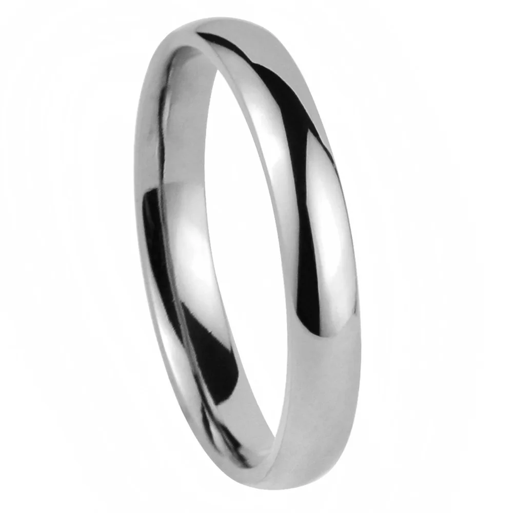 Купольное кольцо из титана обручальное для женщин width-6MM/TIRI0086W6P | Украшения и