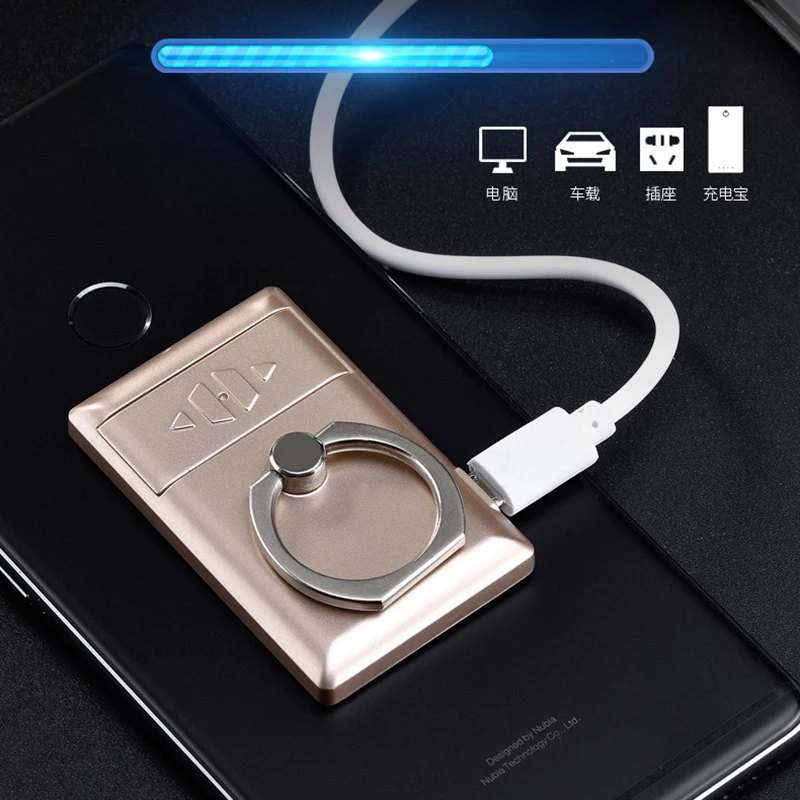 Тонкий Кронштейн для мобильного телефона Зажигалка металлическая usb зарядка зажигалки перезаряжаемая электрическая зажигалка ветронепроницаемые гаджеты подарок для женщин