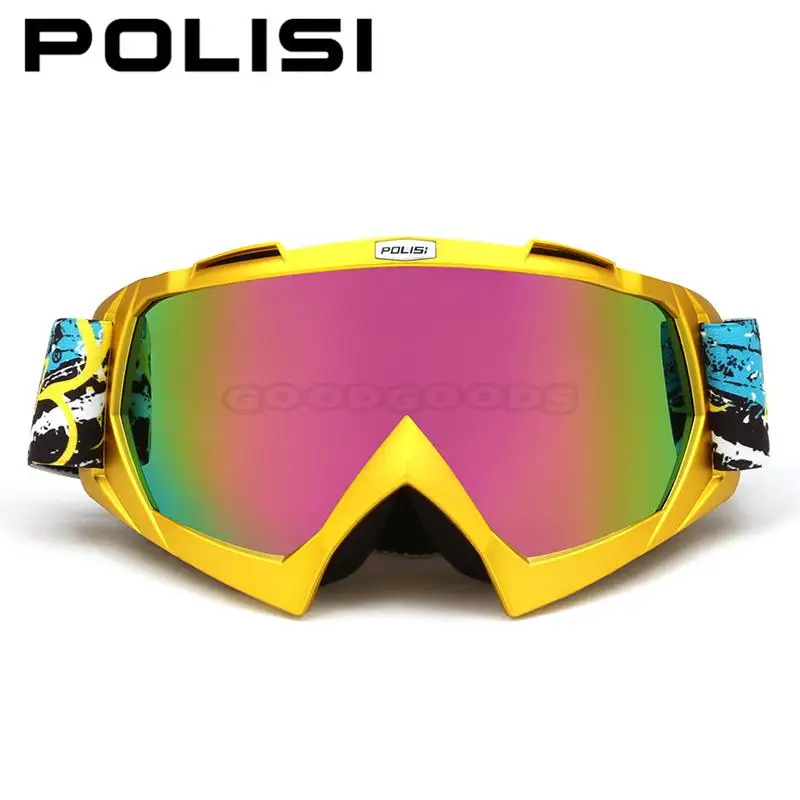 POLISI уличные ветрозащитные очки для сноуборда лыжного спорта противотуманные