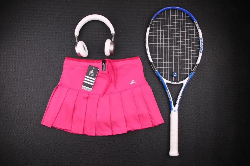 Женская юбка-шорты, быстросохнущая Спортивная юбка-штаны для бадминтона, плиссированные штаны с карманами, юбка для тенниса, одежда для черлидеров