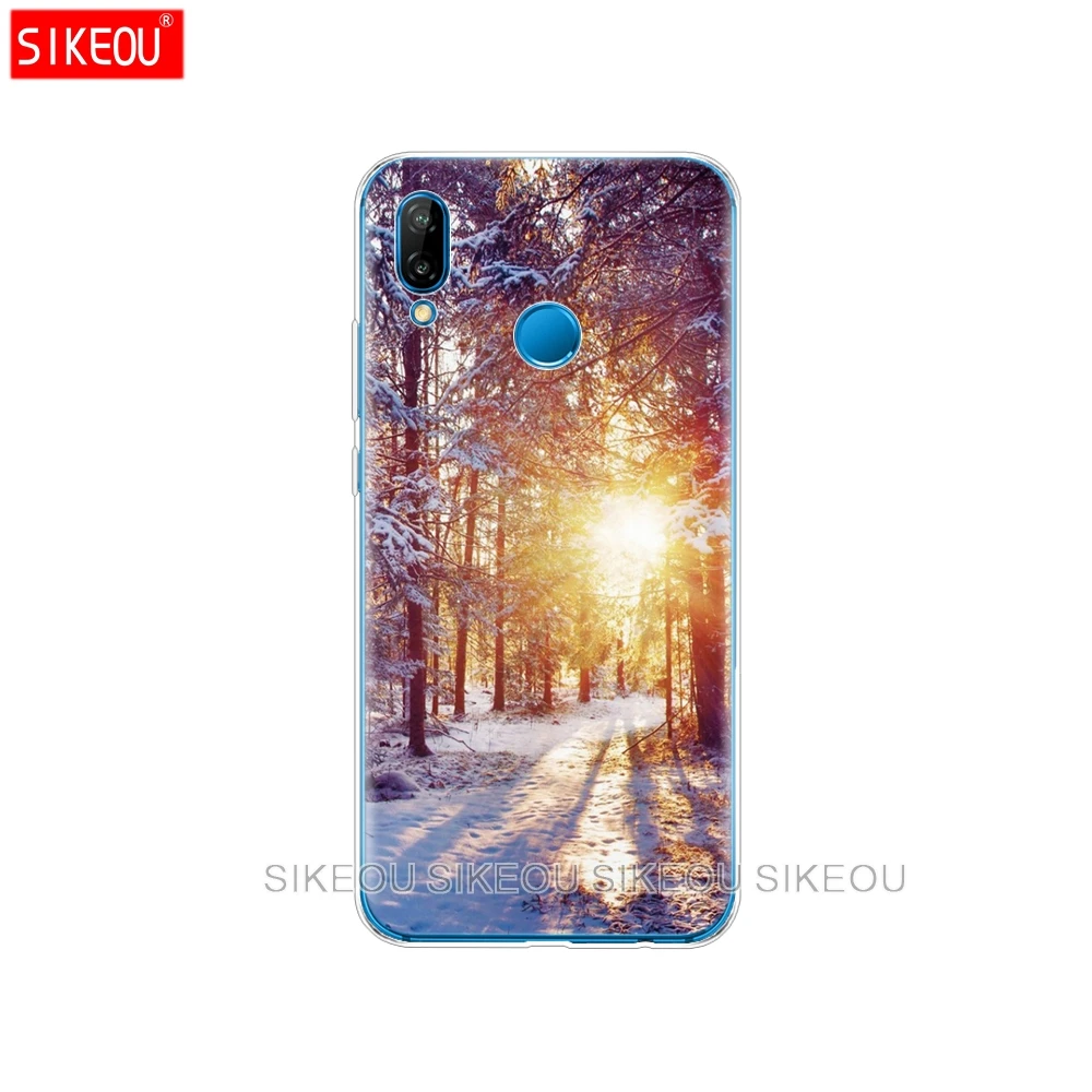 Силиконовый чехол для huawei Nova 3 мягкий из ТПУ 3i задняя крышка 360 полноразмерный