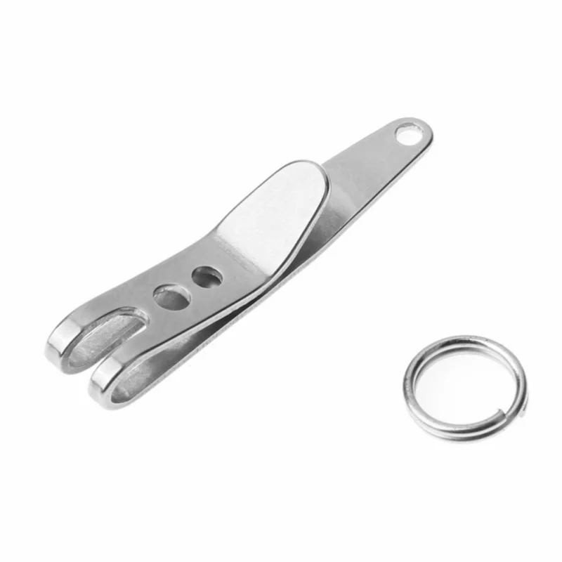 Сумка EDC подвесной зажим с кольцом для ключей карабин из нержавеющей стали улицы