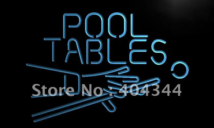 LB009 столы для бассейна светодиодная неоновая световая вывеска поделки домашнего