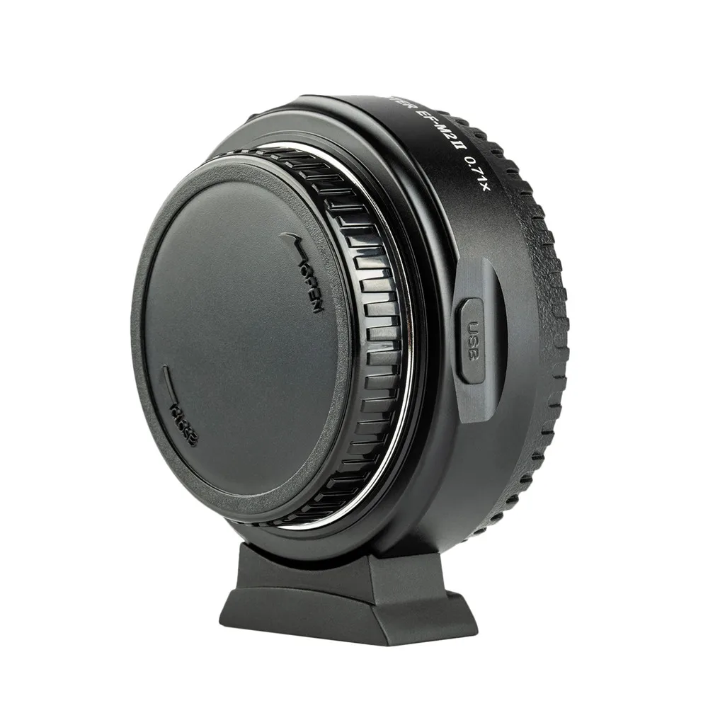 Адаптер для объектива Viltrox с автофокусом AF EXIF 0 71x Canon EF Lens к M43 Camera GH4 GH5 GF6 GF1|Адаптеры